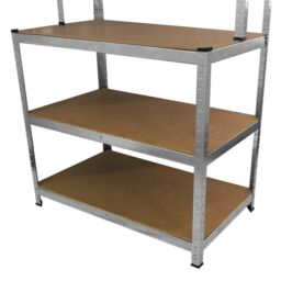 Monstershop Monster Racking Galwix Workbench Shelving Unit in Silver - thumbnail 3