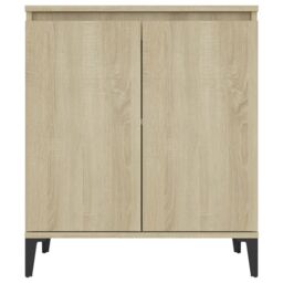Berkfield Home Sideboard Sonoma Oak 60x35x70 cm Engineered Wood in Brown - Size: 60 x 35 x 70 cm - thumbnail 5