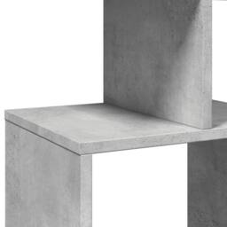 Berkfield Home Book Cabinet Concrete Grey 92x29x188 cm Engineered Wood - Size: 92 x 29 x 188 cm - thumbnail 9