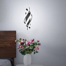 Goeco LED Wall Light 22W 6500K for Bedroom Study Living Room Corridor in Black - thumbnail 3
