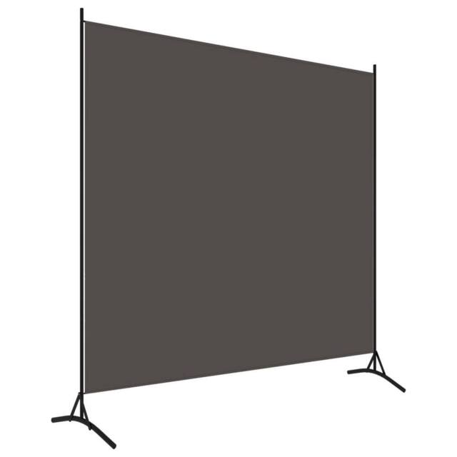 Berkfield Home 1-Panel Room Divider Anthracite 175x180 cm in Charcoal - image 1
