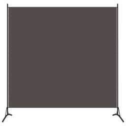 Berkfield Home 1-Panel Room Divider Anthracite 175x180 cm in Charcoal - thumbnail 2