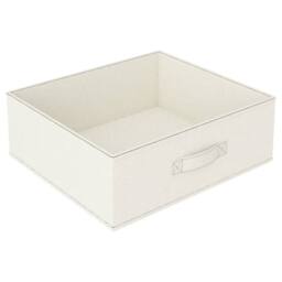 Berkfield Home Storage Rack with 4 Fabric Baskets Steel Cream in Beige - thumbnail 6