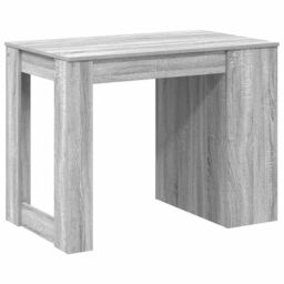 Berkfield Home Desk with Drawer & Shelf Grey Sonoma 102x62x77.5 cm Engineered Wood - thumbnail 7