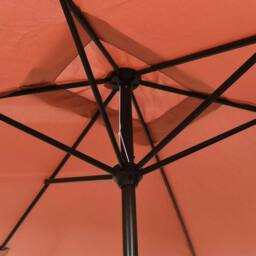 Berkfield Home Outdoor Parasol with Metal Pole 300x200 cm Terracotta - thumbnail 5