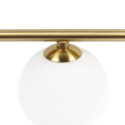 Wyld and Coco Wall Lamp Gold Ring 4 Glass Shades 70cm - thumbnail 6