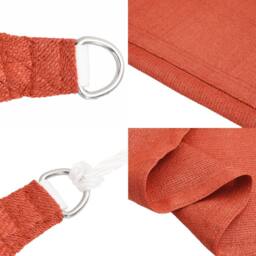 Berkfield Home Sunshade Sail 160 g/m¬≤ Terracotta 7x7 m HDPE - thumbnail 6