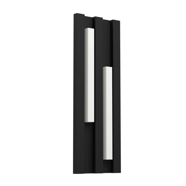 Eglo Fandina Outdoor LED Black Steel Wall Light - image 1