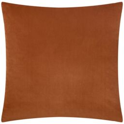 Paoletti Savoy Stripe Velvet Cushion in Bronze - Size: 50 cm x 50 cm - thumbnail 3