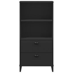 Berkfield Home Bookcase VIKEN Black 60x35x123 cm Engineered Wood - Size: 60 x 35 x 123 cm - thumbnail 6