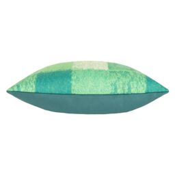 Furn Alma Check Printed Cushion in Green - Size: 50 cm x 50 cm - thumbnail 3