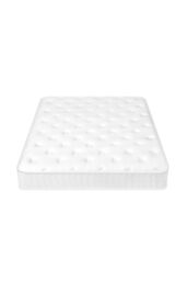 Living and Home Ergonomic Quilted Pocket Spring Mattress for Pressure Relief in White - Size: Double - thumbnail 9
