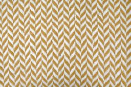 New Edge Blinds Chevron Collection Cotton Throw in Yellow - Size: 228 cm x 254 cm - thumbnail 2