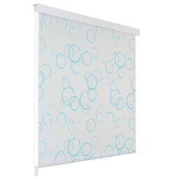 Berkfield Home Shower Roller Blind 160x240 cm Bubble in White - thumbnail 1