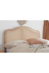 Birlea Rattan Wooden Bed Frame Leonie Bedstead in Brown - Size: King - thumbnail 3