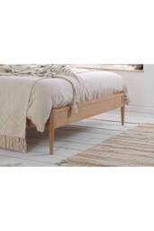 Birlea Rattan Wooden Bed Frame Leonie Bedstead in Brown - Size: King - thumbnail 4