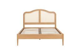 Birlea Rattan Wooden Bed Frame Leonie Bedstead in Brown - Size: King - thumbnail 5