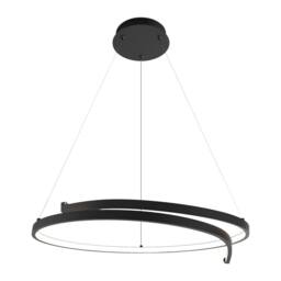 Milagro Pendant Lamp Lorenzo LED 35W Black - thumbnail 1