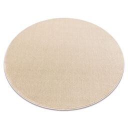 RugsX Round Seduction Rug in Yellow - Size: 150 cm diameter - thumbnail 1