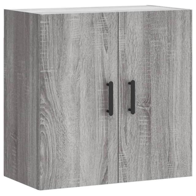 Berkfield Home Wall Cabinet Grey Sonoma 60x31x60 cm Engineered Wood - Size: 60 x 31 x 60 cm - image 1