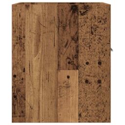 Berkfield Home Bathroom Sink Cabinet Old Wood 41x38.5x46 cm Engineered Wood in Brown - thumbnail 5