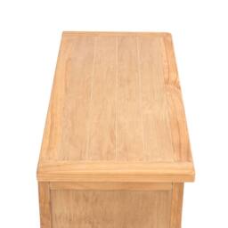 Cabinet Bits Lugo 4 Drawer Chest of Drawers Bras Drop Handle in Light Brown - thumbnail 5