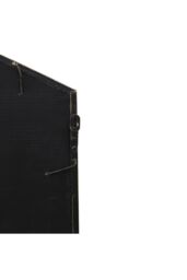 Living and Home Modern Bronze Framed Arched Windowpane Wall Mirror for Decor - thumbnail 6