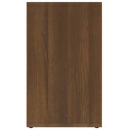 Berkfield Home Shoe Cabinet Brown Oak 52.5x30x50 cm - thumbnail 5