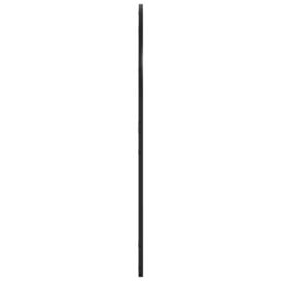 Berkfield Home Wall Mirror Black 100x110 cm Arch Iron - thumbnail 4