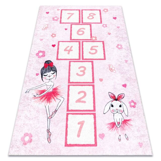 RugsX Junior Rug in Pink - Size: 120 cm x 170 cm - image 1
