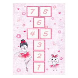 RugsX Junior Rug in Pink - Size: 120 cm x 170 cm - thumbnail 3