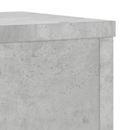 Berkfield Home Plant Stands 2 pcs Concrete Grey 25x25x35 cm Engineered Wood - Size: 25 x 25 x 35 cm - thumbnail 8