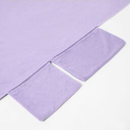 OHS Beach Towel Bag Microfibre Quick Dry Absorbent Bath Large Travel Spa in Lilac - thumbnail 5