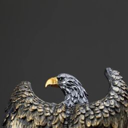 Smartbies Eagle Statue Resin Ornament Home Or Office Decor in Light Brown - Size: 1 Pack - thumbnail 6