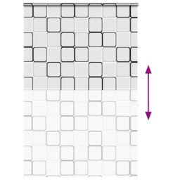 Berkfield Home Shower Roller Blind with Cassette 150x240 cm Fabric Width 146 cm - thumbnail 5