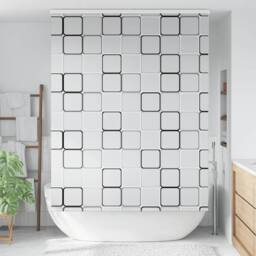 Berkfield Home Shower Roller Blind with Cassette 150x240 cm Fabric Width 146 cm - thumbnail 1