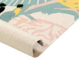 Wyld and Coco Kids Safari Rug 80 x 150 cm Multicolour Low-Pile - Size: 80 cm x 150 cm - thumbnail 5