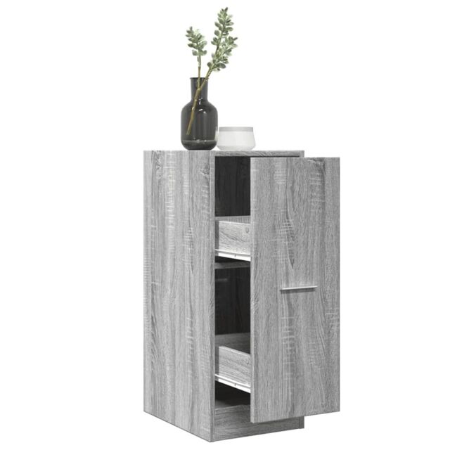 Berkfield Home Apothecary Cabinet Grey Sonoma 30x41x77.5 cm Engineered Wood - image 1