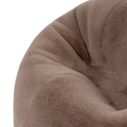 icon Kingston Faux Fur Classic Dome Bean Bag in Brown - Size: Medium - thumbnail 7
