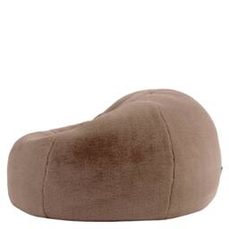 icon Kingston Faux Fur Classic Dome Bean Bag in Brown - Size: Medium - thumbnail 5