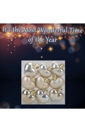 VFM e-Store Christmas Tree Decoration Ornament X 9 4cm Champagne in Ivory - thumbnail 3