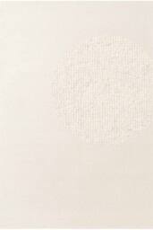 THE RUGS Puristic Fine Boucle Wool Rug Knots Textured Living Room Rug in Natural White - Size: 200 cm diameter - thumbnail 1