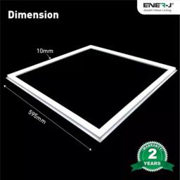 ENER-J Pack of 6 LED Borderline 60x60 40W 4000 Lumens 6000K 3 yrs warranty Pa in White - thumbnail 7