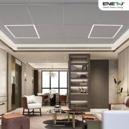 ENER-J Pack of 6 LED Borderline 60x60 40W 4000 Lumens 6000K 3 yrs warranty Pa in White - thumbnail 5