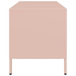Berkfield Home TV Cabinet Pink 101.5x39x43.5 cm Cold-rolled Steel - thumbnail 6