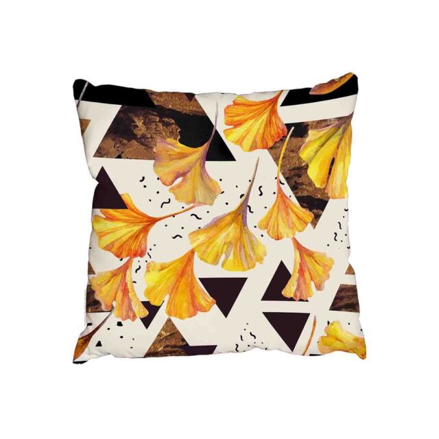 Benjamin Tate Design Cushions - Watercolour in autumn colours (Cushion)