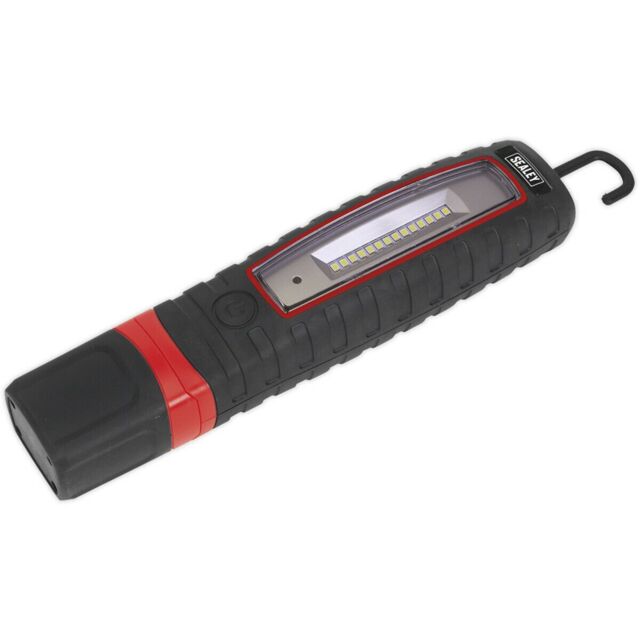 Loops Rechargeable Inspection Light - 14 SMD LED & 3W SMD LED - 360 Degree Swivel - image 1