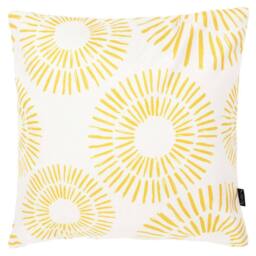 icon 4 Pack Cushion 43x43 Kyoto Fabric - Golden Sun in Soft White - thumbnail 2