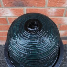 Monstershop Round Ball Solar Water Feature in Grey - thumbnail 2