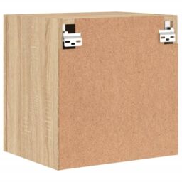 Berkfield Home TV Wall Cabinet Sonoma Oak 40.5x30x40 cm Engineered Wood in Brown - thumbnail 9